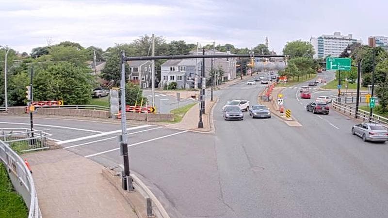 Mac Donald Bridge - Dartmouth bound
