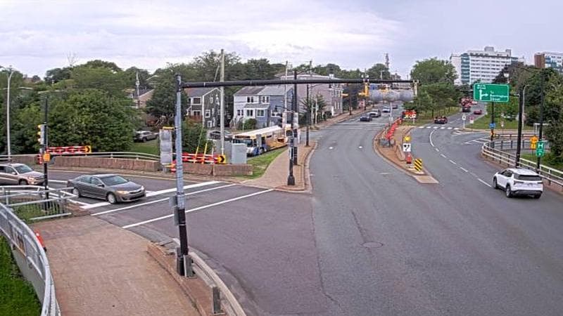 Mac Donald Bridge - Dartmouth bound