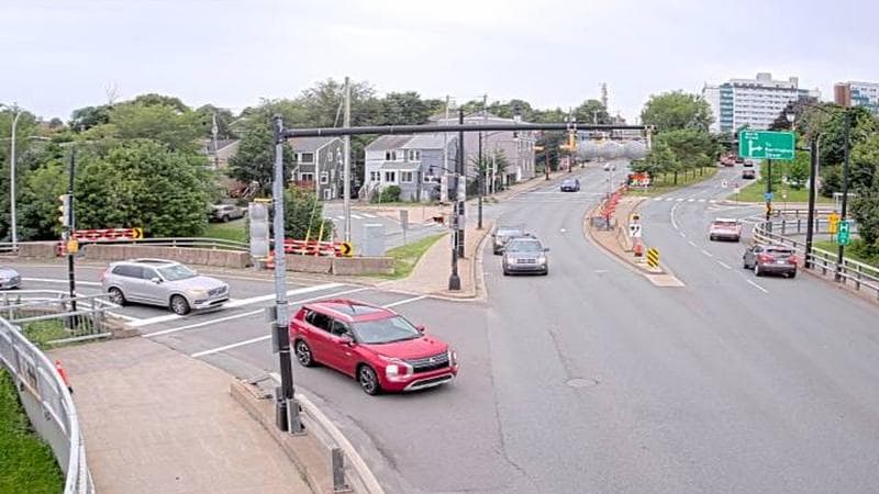 Mac Donald Bridge - Dartmouth bound