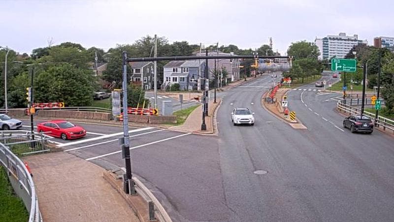 Mac Donald Bridge - Dartmouth bound
