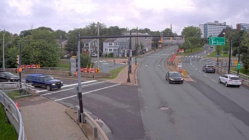 Mac Donald Bridge - Dartmouth bound
