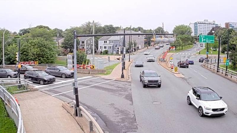 Mac Donald Bridge - Dartmouth bound