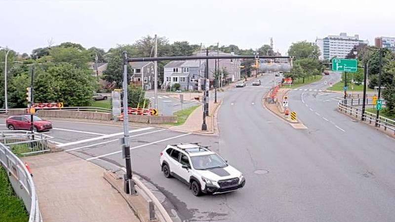 Mac Donald Bridge - Dartmouth bound