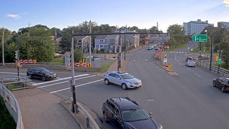 Mac Donald Bridge - Dartmouth bound