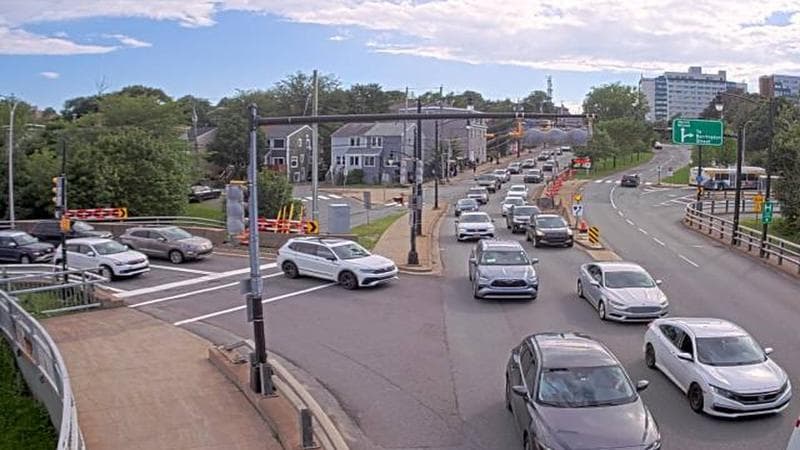 Mac Donald Bridge - Dartmouth bound