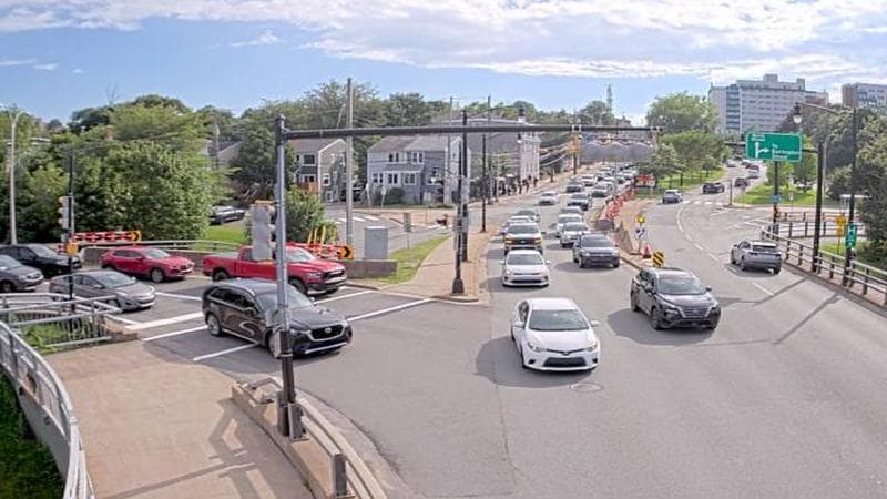 Mac Donald Bridge - Dartmouth bound