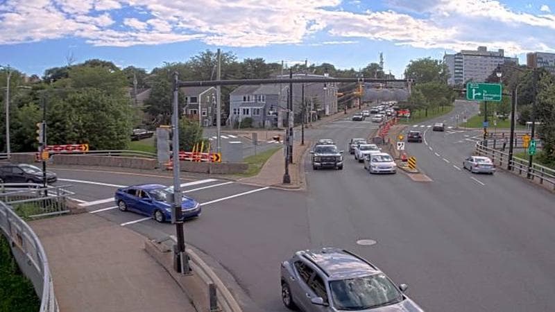 Mac Donald Bridge - Dartmouth bound