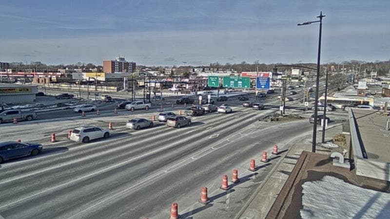 Macdonald Bridge - Halifax bound