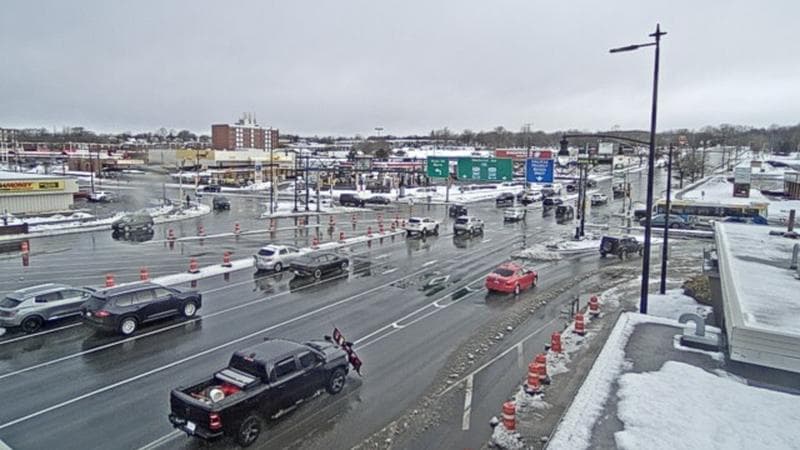 Macdonald Bridge - Halifax bound