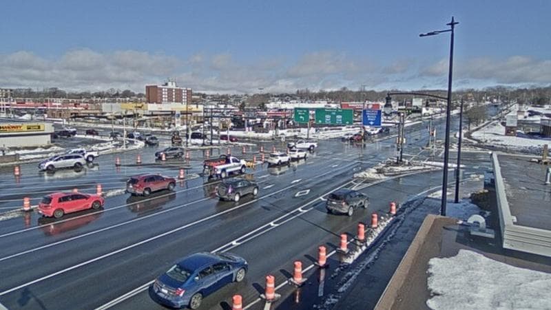 Macdonald Bridge - Halifax bound
