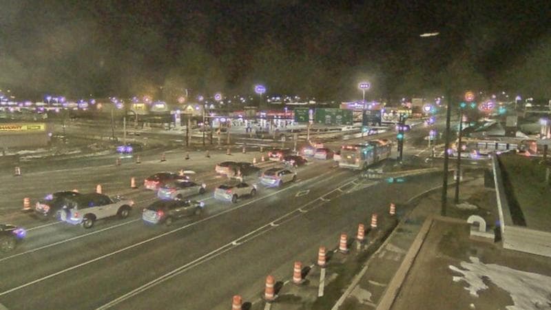 Macdonald Bridge - Halifax bound