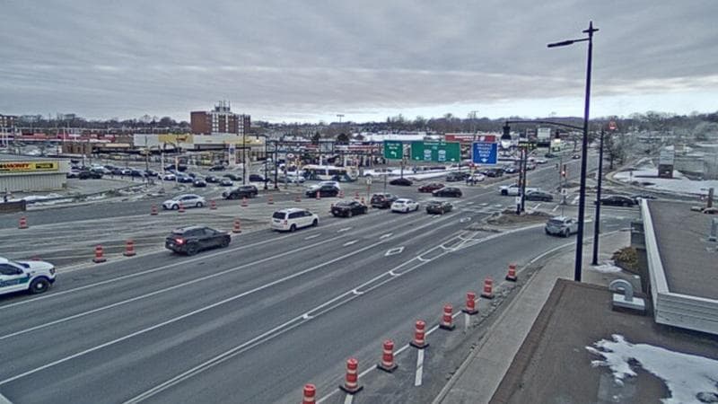 Macdonald Bridge - Halifax bound