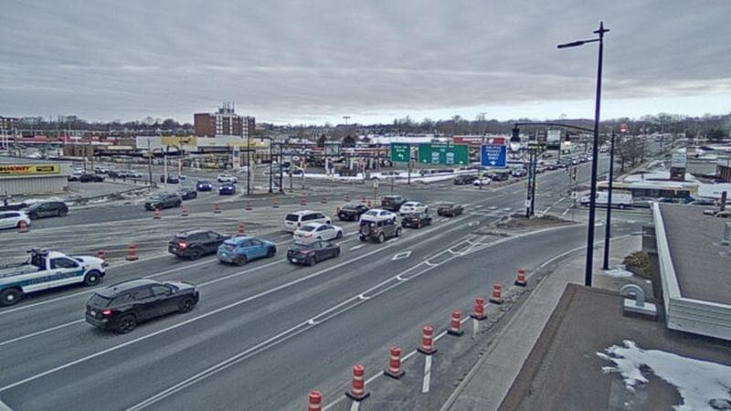 Macdonald Bridge - Halifax bound