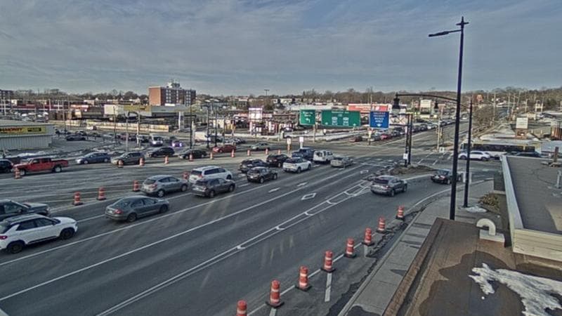 Macdonald Bridge - Halifax bound