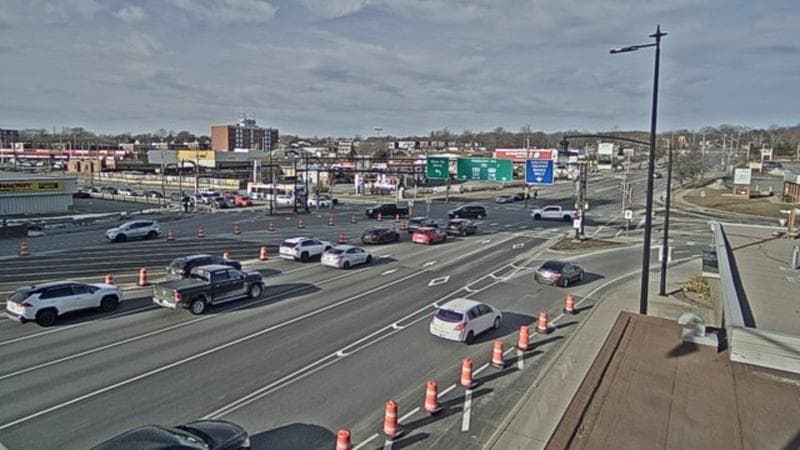 Macdonald Bridge - Halifax bound
