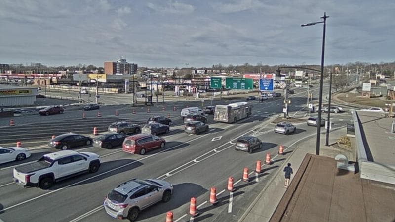 Macdonald Bridge - Halifax bound