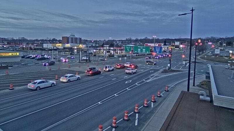 Macdonald Bridge - Halifax bound