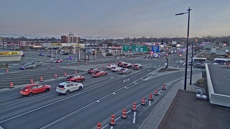 Macdonald Bridge - Halifax bound