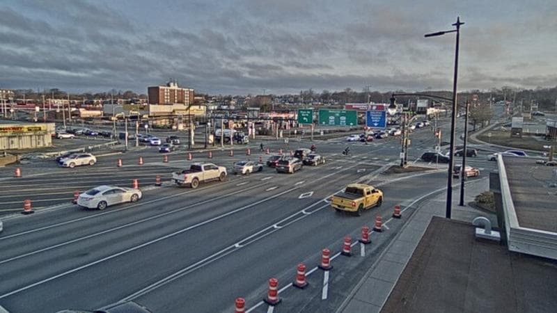Macdonald Bridge - Halifax bound