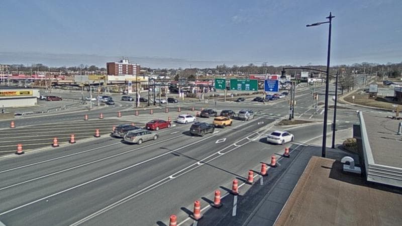 Macdonald Bridge - Halifax bound