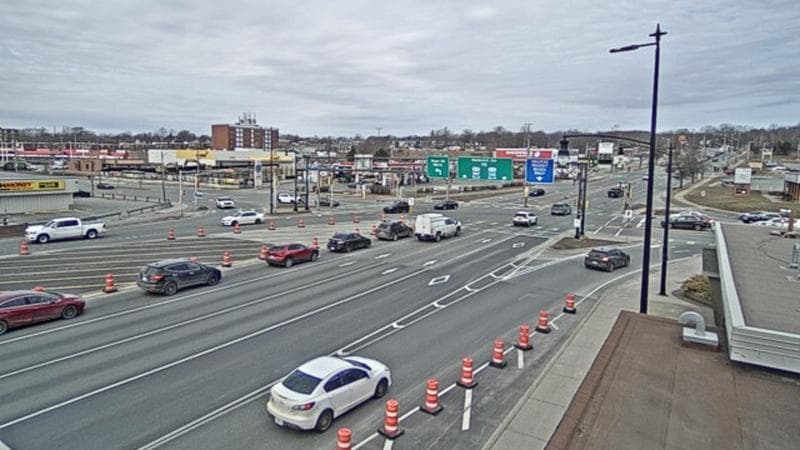 Macdonald Bridge - Halifax bound
