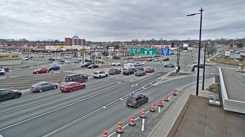 Macdonald Bridge - Halifax bound