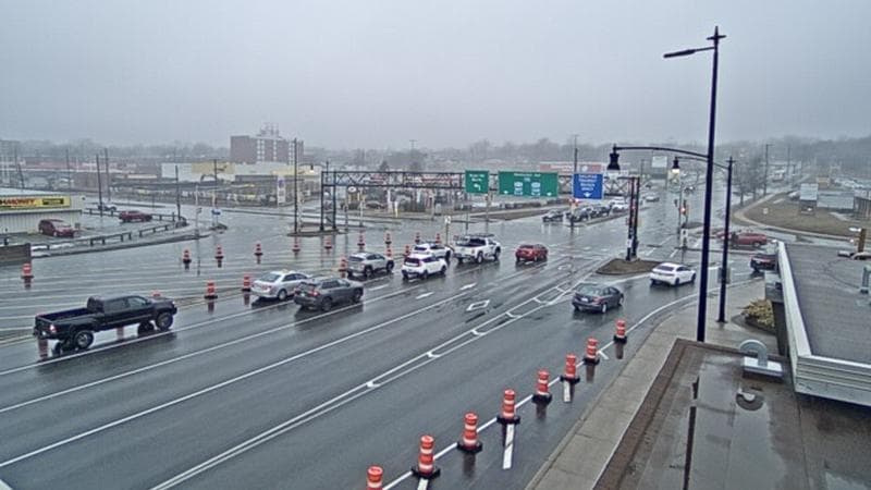 Macdonald Bridge - Halifax bound