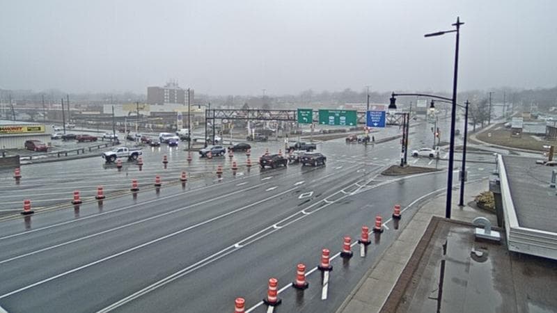 Macdonald Bridge - Halifax bound