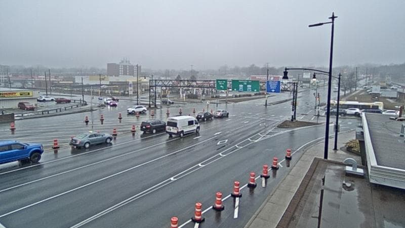 Macdonald Bridge - Halifax bound