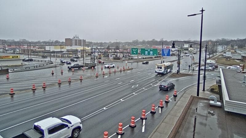 Macdonald Bridge - Halifax bound