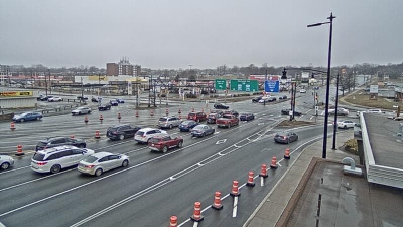 Macdonald Bridge - Halifax bound