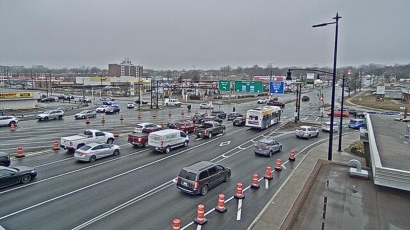 Macdonald Bridge - Halifax bound