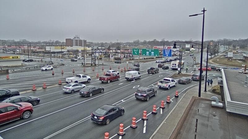 Macdonald Bridge - Halifax bound