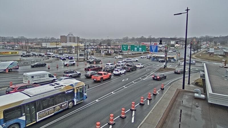 Macdonald Bridge - Halifax bound