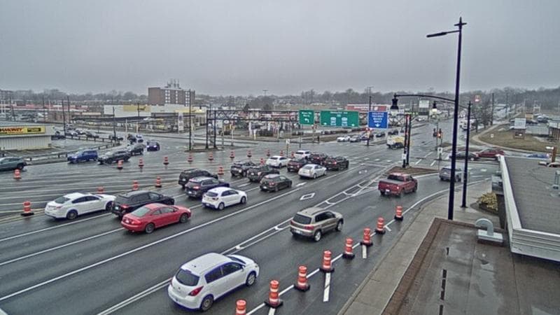 Macdonald Bridge - Halifax bound