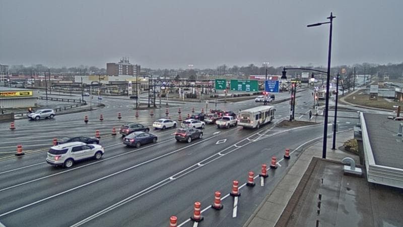 Macdonald Bridge - Halifax bound