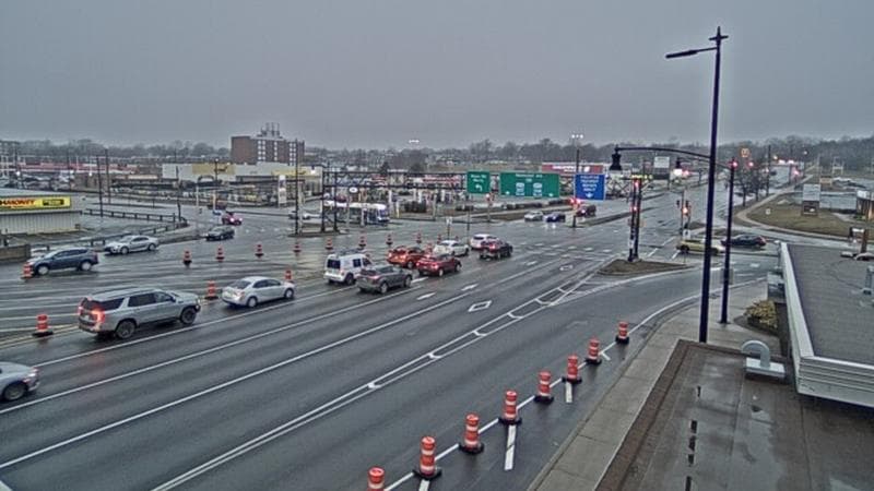 Macdonald Bridge - Halifax bound