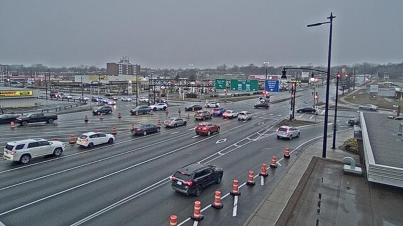 Macdonald Bridge - Halifax bound