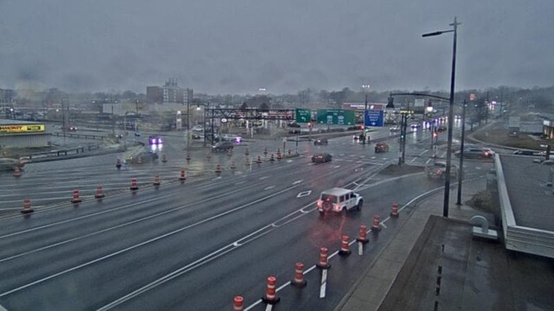 Macdonald Bridge - Halifax bound