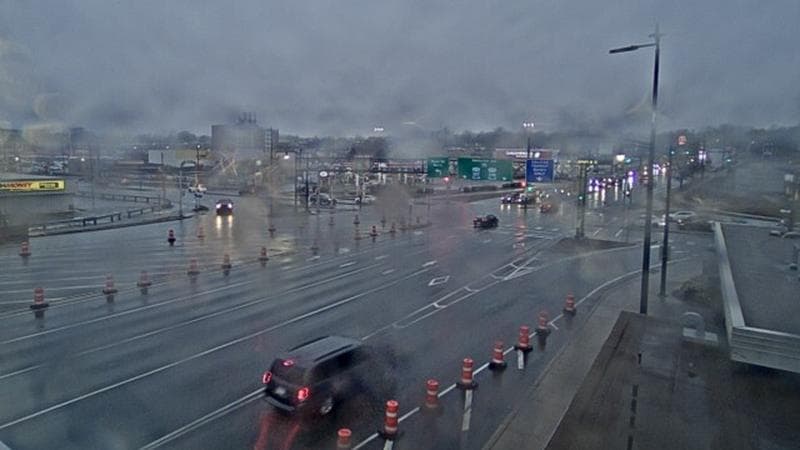 Macdonald Bridge - Halifax bound
