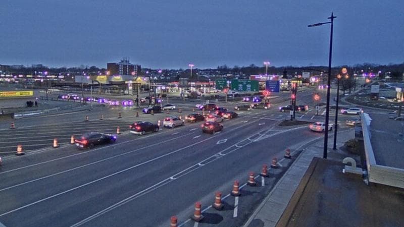 Macdonald Bridge - Halifax bound