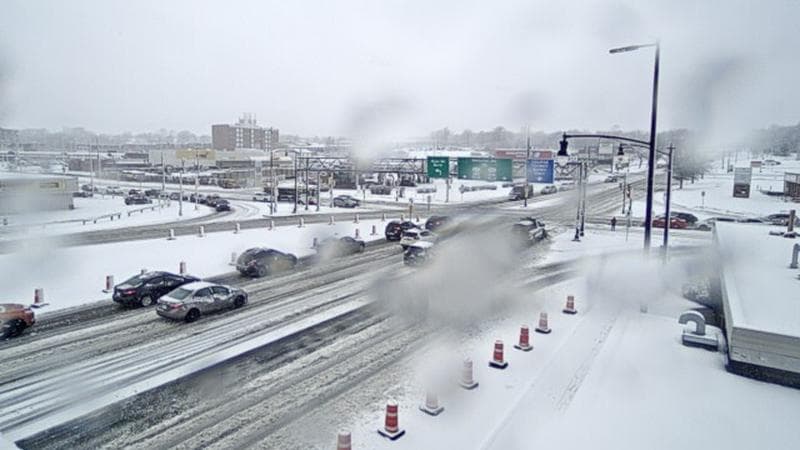 Macdonald Bridge - Halifax bound