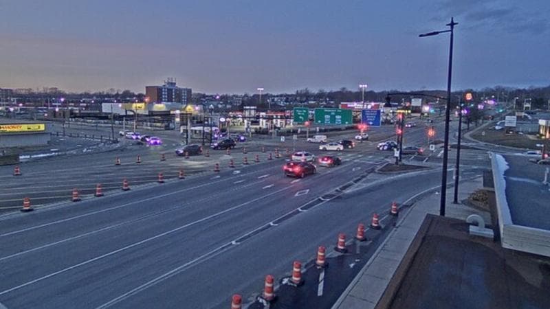 Macdonald Bridge - Halifax bound
