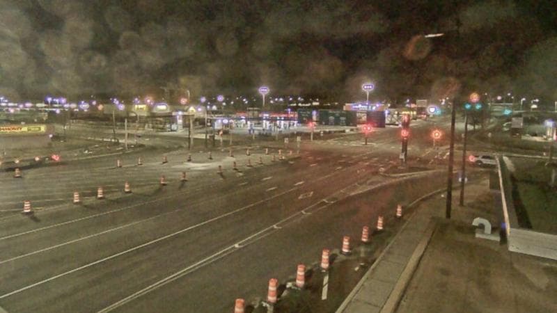 Macdonald Bridge - Halifax bound
