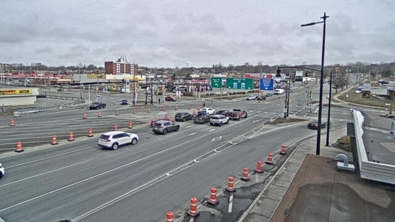Macdonald Bridge - Halifax bound
