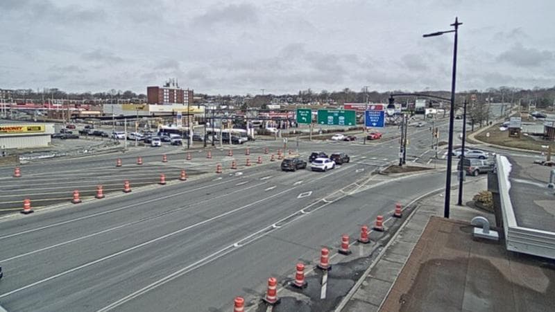 Macdonald Bridge - Halifax bound