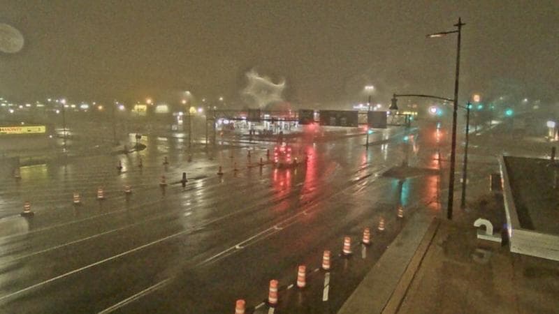 Macdonald Bridge - Halifax bound