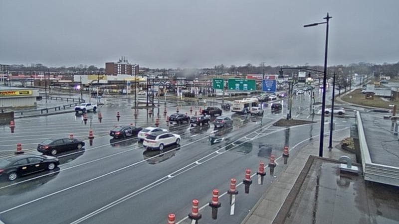 Macdonald Bridge - Halifax bound