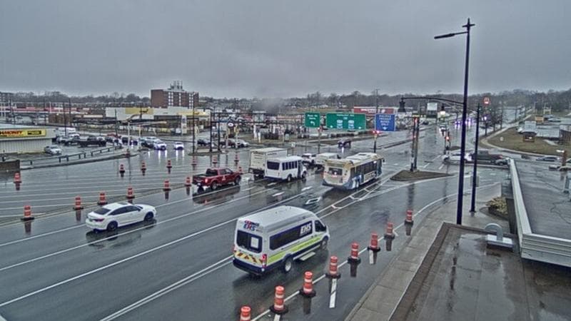 Macdonald Bridge - Halifax bound