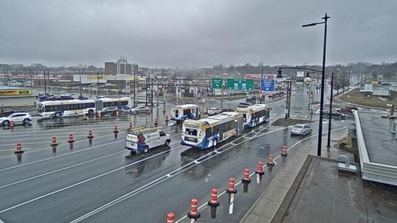 Macdonald Bridge - Halifax bound